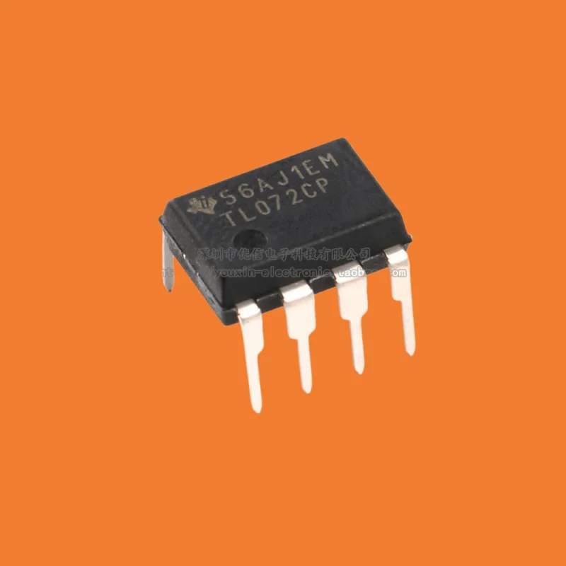 10PCS/original genuine direct insertion TL072CP DIP-8 JFET dual channel operational amplifier IC chip