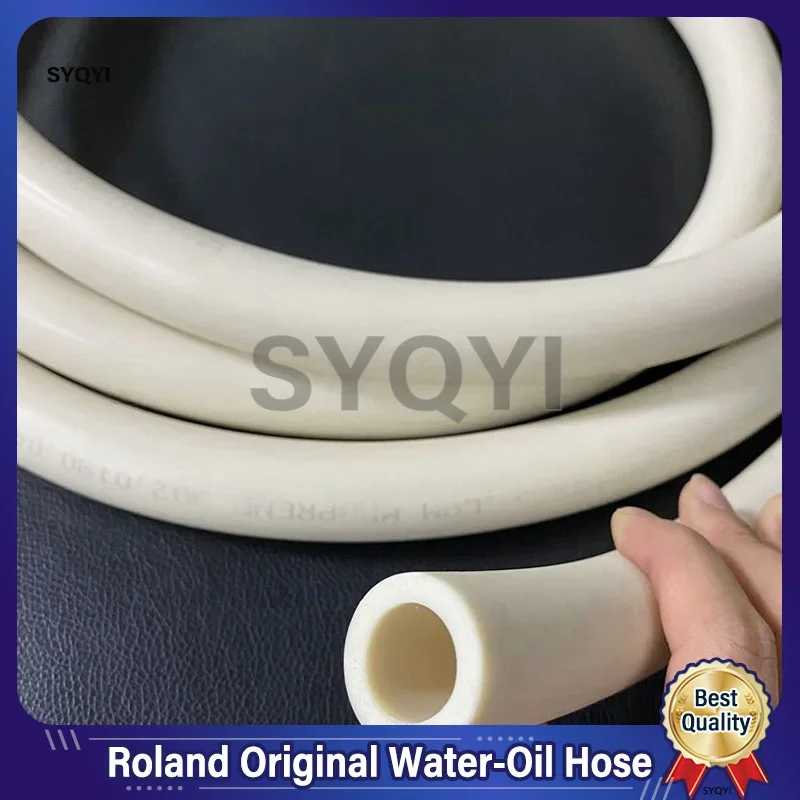 Roland Printing Machine Parts 700 Glazing Oil Pipe  Original Water Oil Hose 700 Water Inlet/Return Rubber Oil Pipe