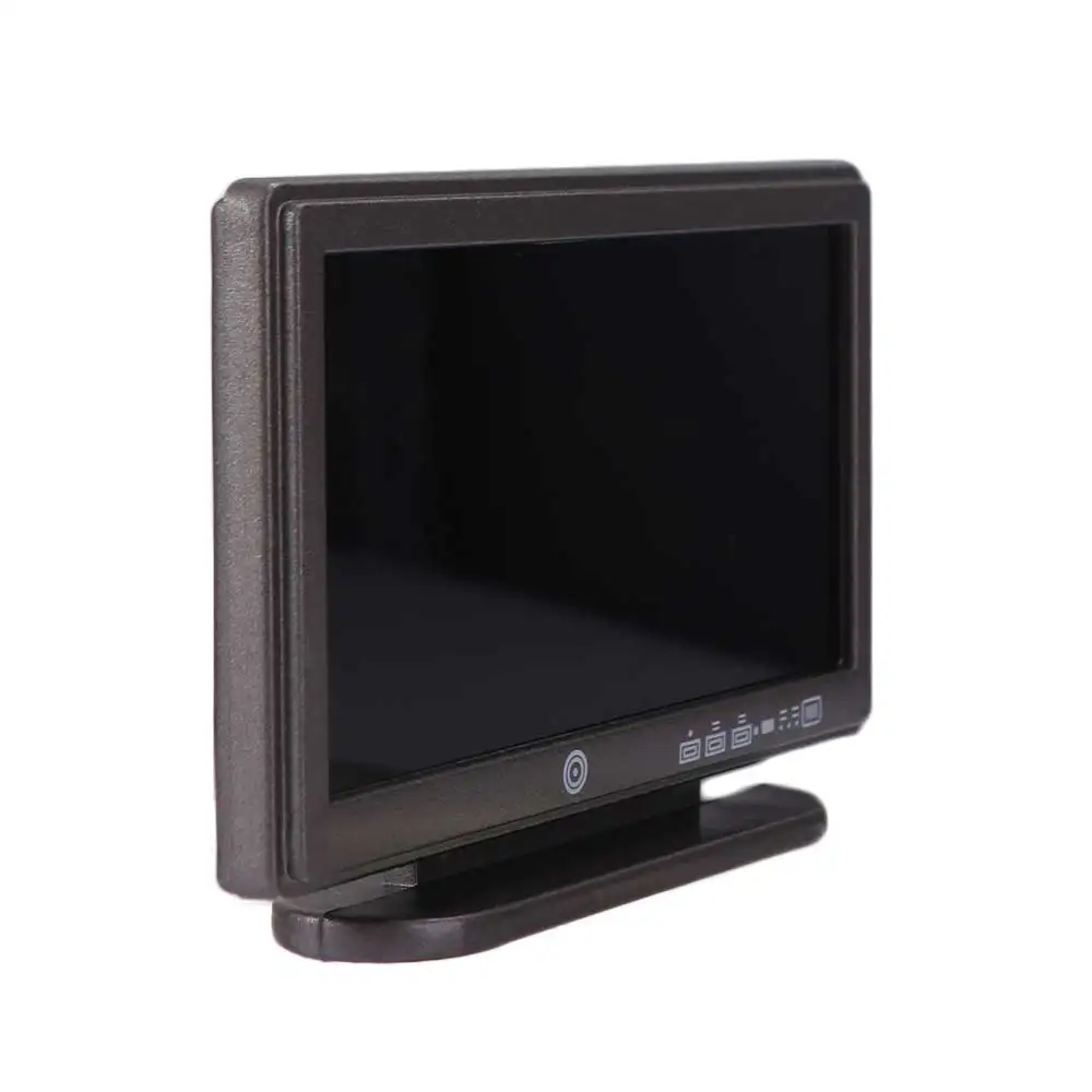 Accessory 1:12 House TV Flat-Panel Furniture Miniature Television Wide Screen LCD TV Dollhouse Remote Control Gift
