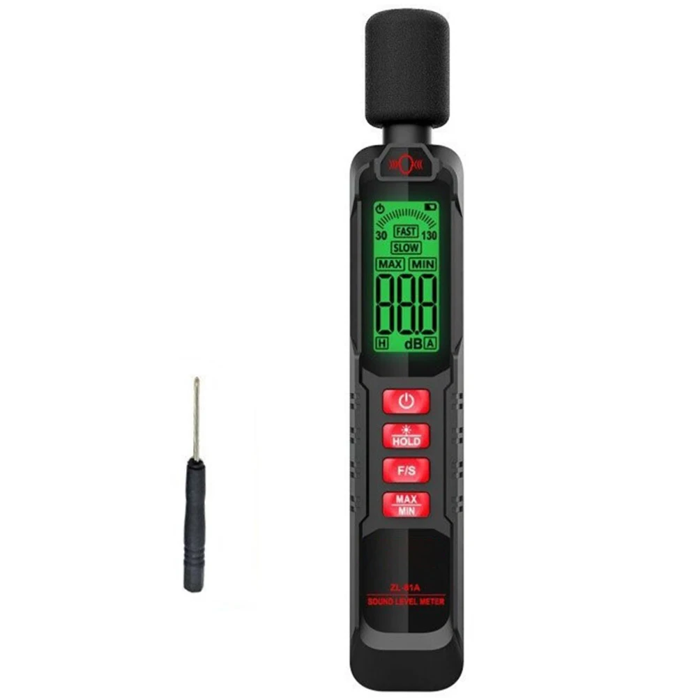 Portable Decibel Meter with User Friendly Interface for Sound Level Monitoring in Work Environments and Residential Areas