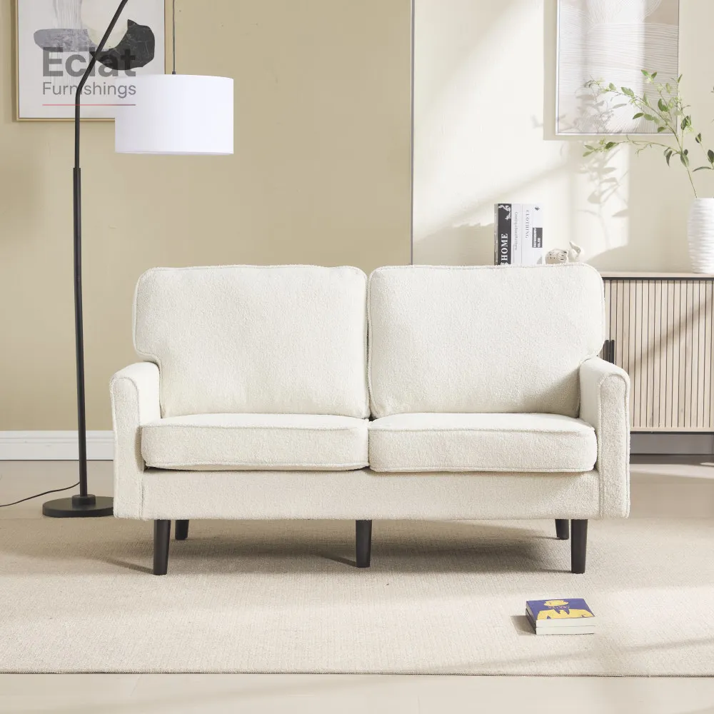 

Современное сиденье середины века, 2-местный диван-диваны для гостиной, небольшой диван с USB и съемной наволочкой, удобный диван,