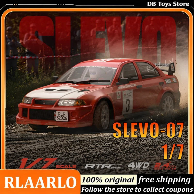 Rlaarlo SLEVO‑07 1/7 Scale RC Car Brushless 4WD Electric Off‑road Rally Model Hobby Toy for Adults Ideal Gift for Christmas