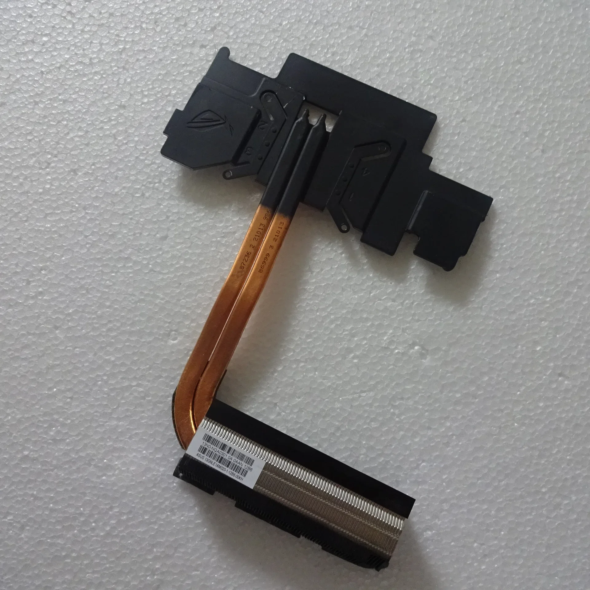 Hulics Used Laptop Notebook GPU Graphics Card Cooling Radiator Heatsink For Asus G75 G75V G75VW 13N0-NQA0301