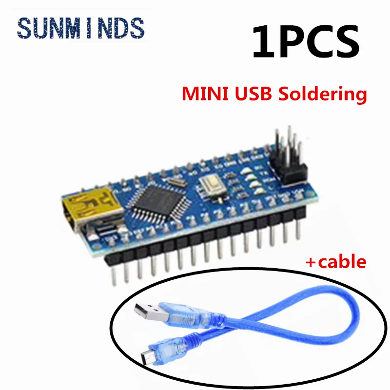 Promotion For arduino Nano V 3.0 Atmega328 Controller Compatible Board Module PCB Development Board MINI TYPE-C MICRO USB NANO