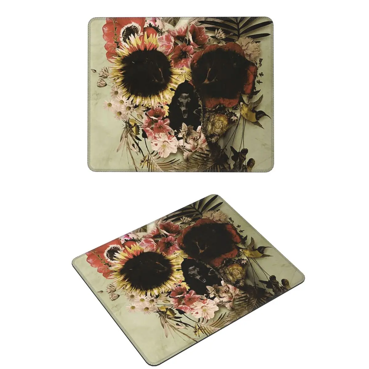 

Садовый череп, легкий коврик для мыши, компьютерная клавиатура, коврик для мыши, игровой ПК, ноутбук, настольный коврик, офисные аксессуары, настольные коврики