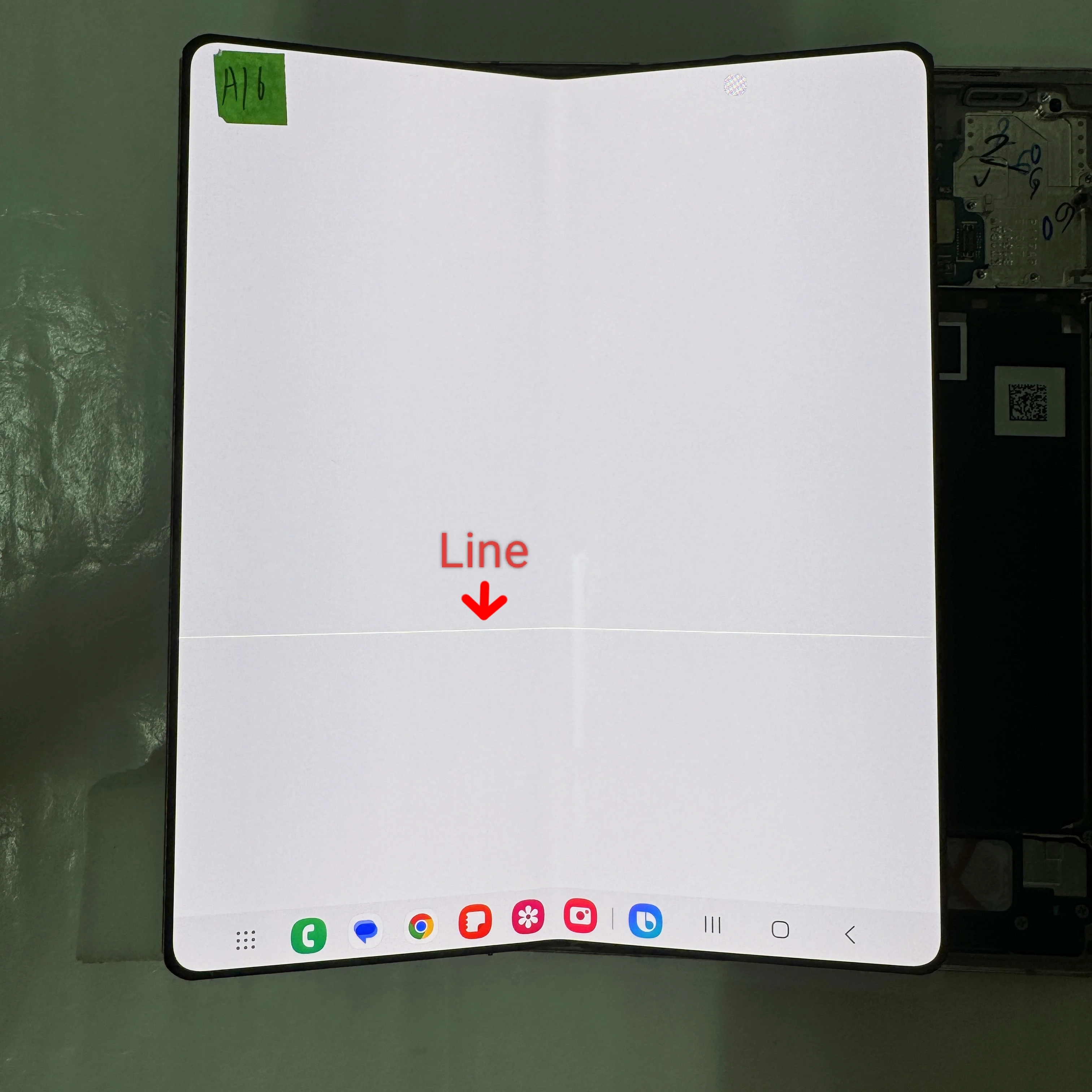 The slightly defective folding screen is suitable for the Samsung Z Fold 4 5G SM-F936F F936D F936B/S LCD display assembly,