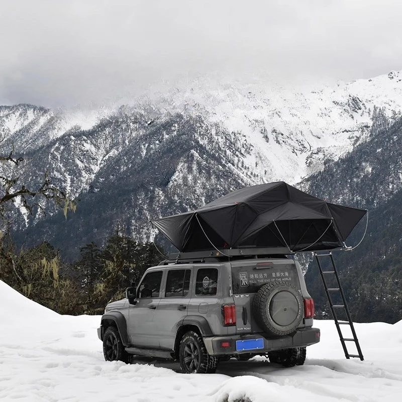 

Roof tent PRO version - moisture permeability 10800 - anti-condensation aluminum alloy hard shell self-driving tour