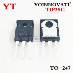 25 ピース/ロット TIP35C に TIP35 247 IC 最高品質