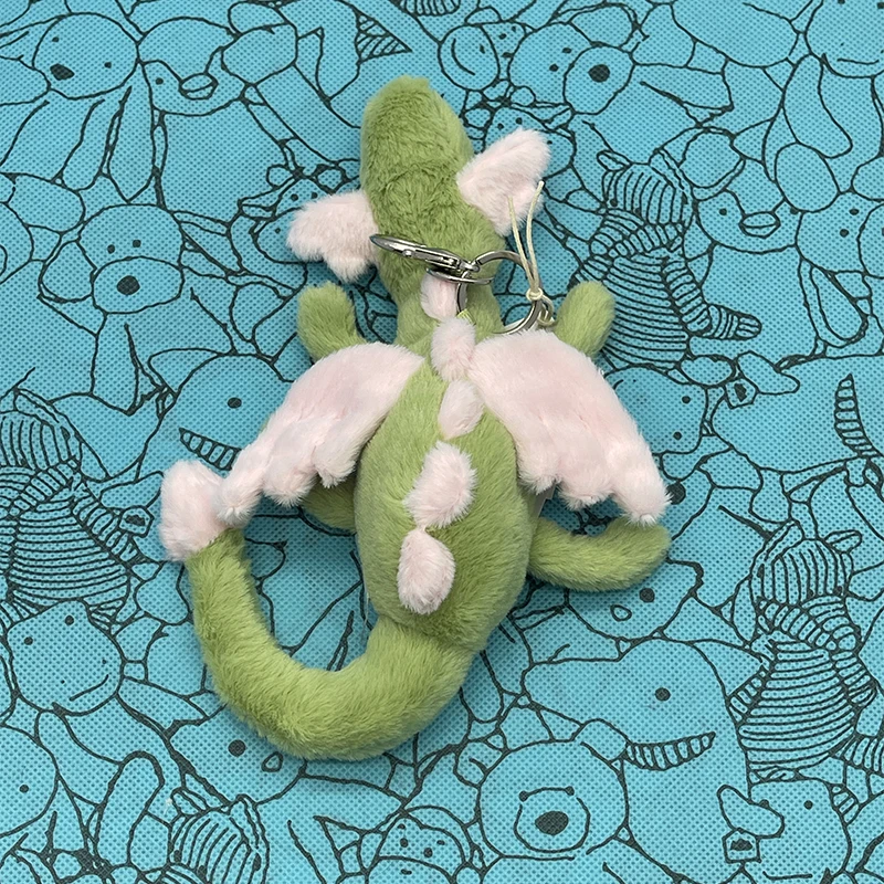 Marshmallow-Ball-Plüsch-Schlüsselanhänger, Golf-Schlüsselanhänger, Croissant-Plüschtier, Kirsche, Xue Long Plüsch-Taschenanhänger – Detail 2