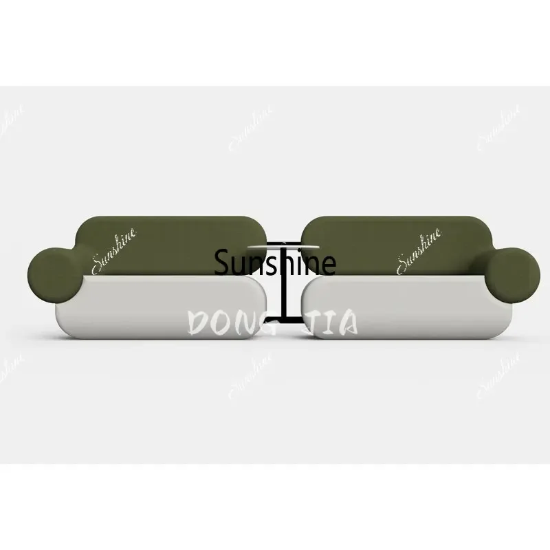 Nordic creative special-shaped sofa postmodern irregular module combination is simpleTJ