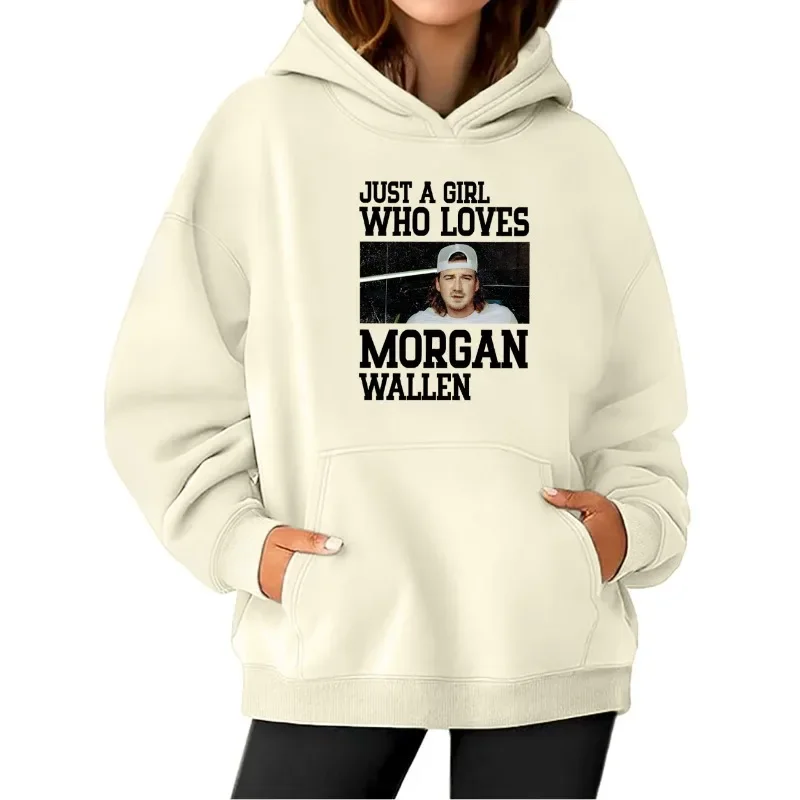 Just A Girl Who Loves Morgan Wallen Hoodie Morgan Wallen Fan Hoodie Country Concert Hoodie