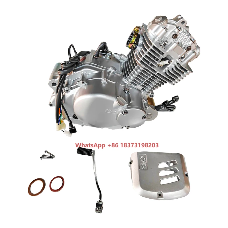 

Hot Sale Practical 125cc Motorcycle Engine Assembly Start air Cooled Motorcycle Engine 5 Gear Motorcycle 4 Stroke Engine