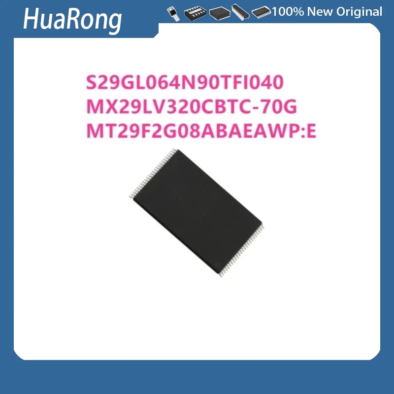 10Pcs/Lot S29GL064N90TFI040 S29GL064N90TF1040 MX29LV320CBTC-70G MX29LV320 MT29F2G08ABAEAWP:E 29F2G08ABAEA TSOP48