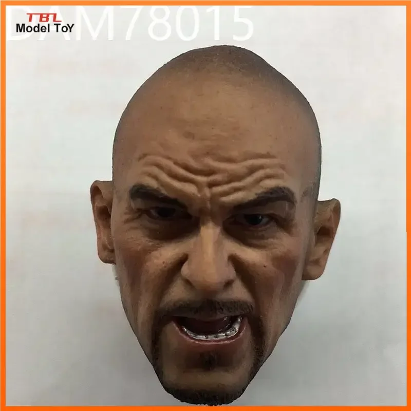 1/6 Russia DAM78015 FSB Male Solider Head Sculpt Angry Ver AIRFACT Head Carving Model F 12