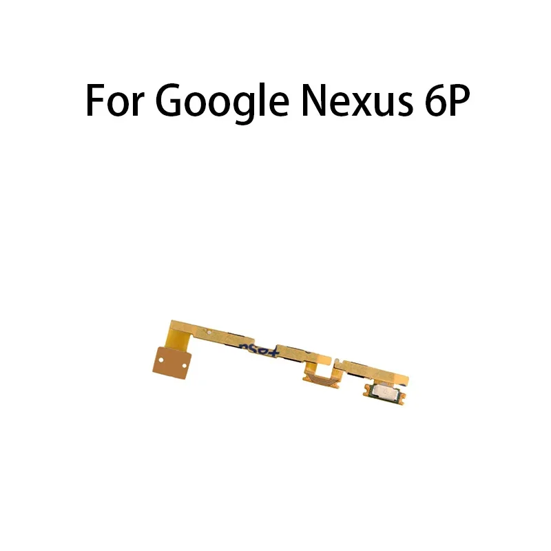 Gefensi Power ON OFF Mute Switch Control Key Volume Button Flex Cable For Google Nexus 6P