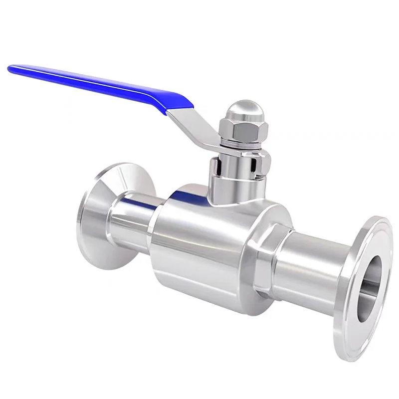 

Шаровой кран с тройным зажимом 1/2 "-2", шаровой кран из нержавеющей стали, санитарный шаровой кран для домашнего пивоварения