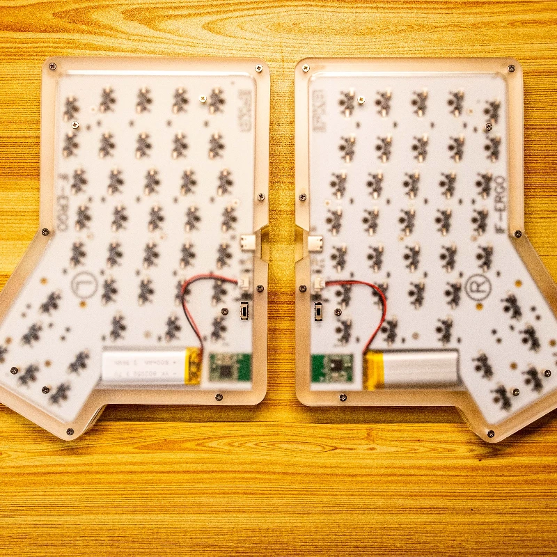 مجموعة لوحة المفاتيح الميكانيكية المنقسمة اللاسلكية من If-ergo ، مريحة ، مبادلة ساخنة ، مخصصة ، رياضية إلكترونية ، مكتبية ، #4