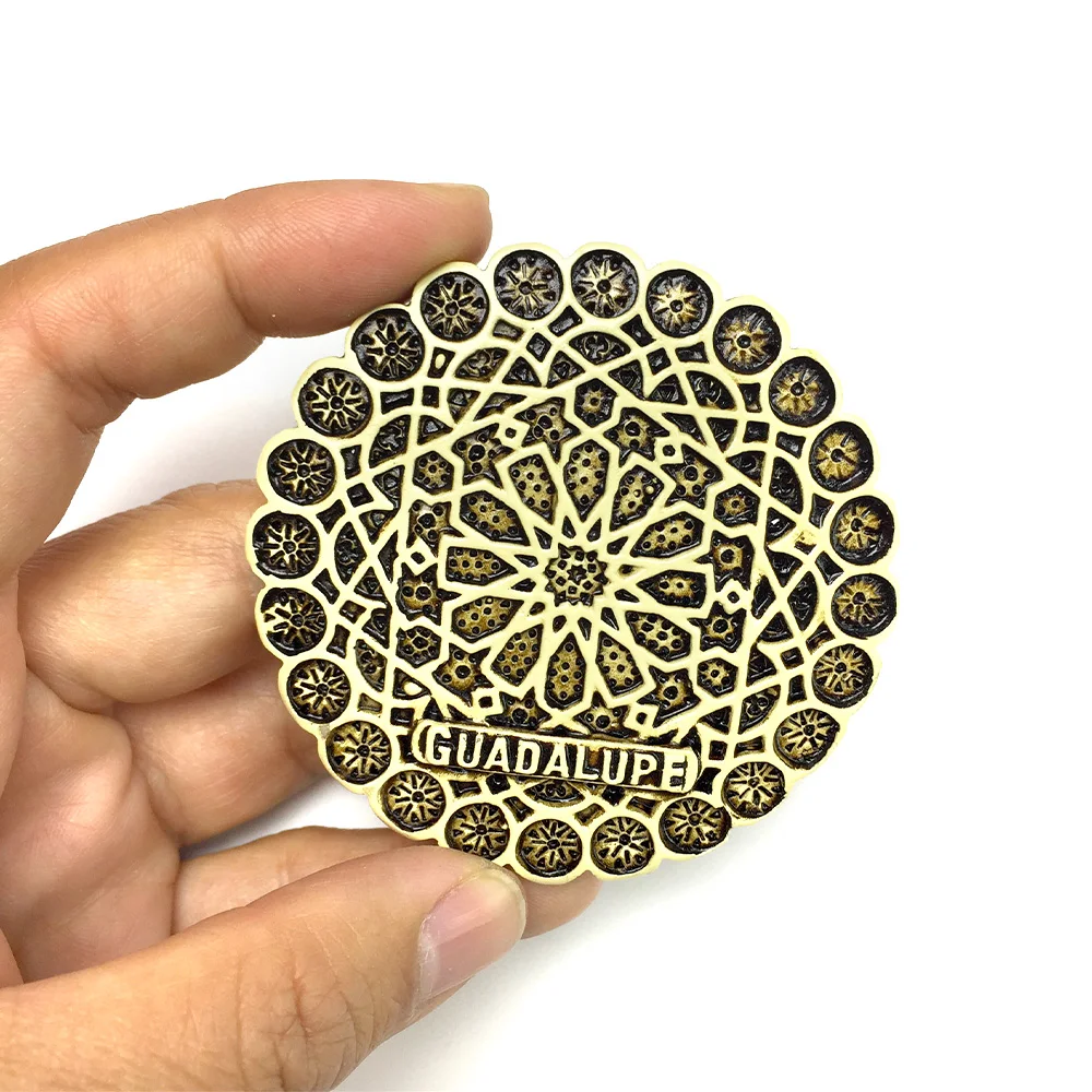 

Guadalupe Cultural Landscape -3D Resin Fridge Magnet - Strong Magnetic Backing - Home Decorative Item