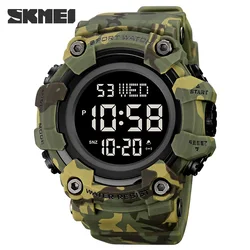 Fashion Men Sport Watch Luxury SKMEI Watches Stopwatch Countdown Digital Watch 50Bar Waterproof Military Watch Clock For Mens