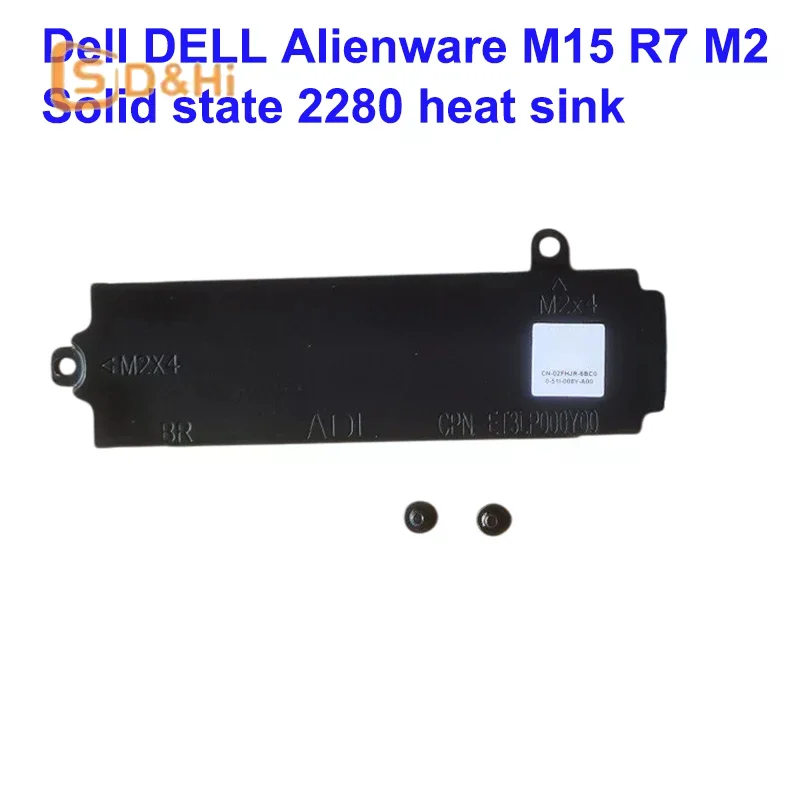

For Dell Alienware M15 R5 R6 R7 M.2 SSD Hard Drive Adapter Bay Holder Mounting Bracket Solid State Drive Heat Sink Accessories