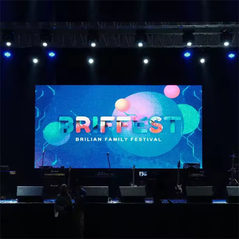 P4 داخلي SMD RGB Led لوحة حائط الفيديو 256x128 مللي متر 1/16 مسح 64x32 بكسل منفذ HUB75E