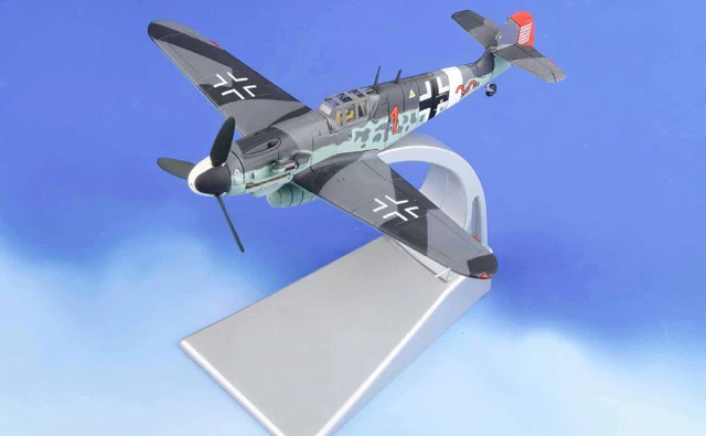 Fine 1/72 AA27111 German BF109G-2 (Trop) fighter model Bf109  Alloy finished product collection model