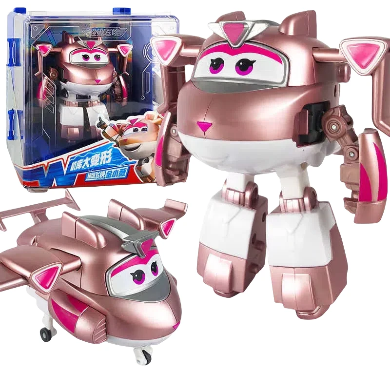 جديد حار سوبر أجنحة كبيرة التحول أنيمي التحول شقة روبوت عمل شخصية التحول لعبة هدية للأطفال