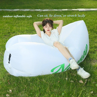 Camping Single Sofa Inflatable Seatings Portable Lazy Sofa Rapid Inflation Strong Load-bearing Capacity Durable Wear-resistant
