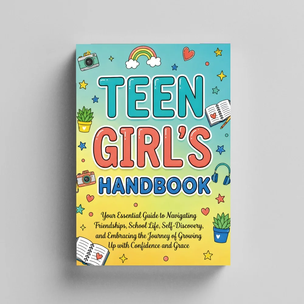 Teen Girl’s Handbook, Guide to Friendships, School Life, Self-Esteem, Emotional Wellness, Social Skills and Growth