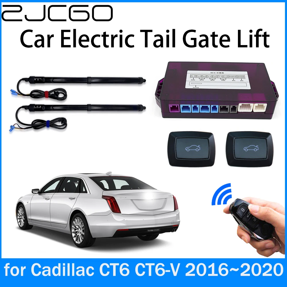 ZJCGO Power Trunk Electric Suction Tailgate Intelligent Tail Gate Lift for Cadillac CT6 CT6-V 2016 2017 2018 2019 2020