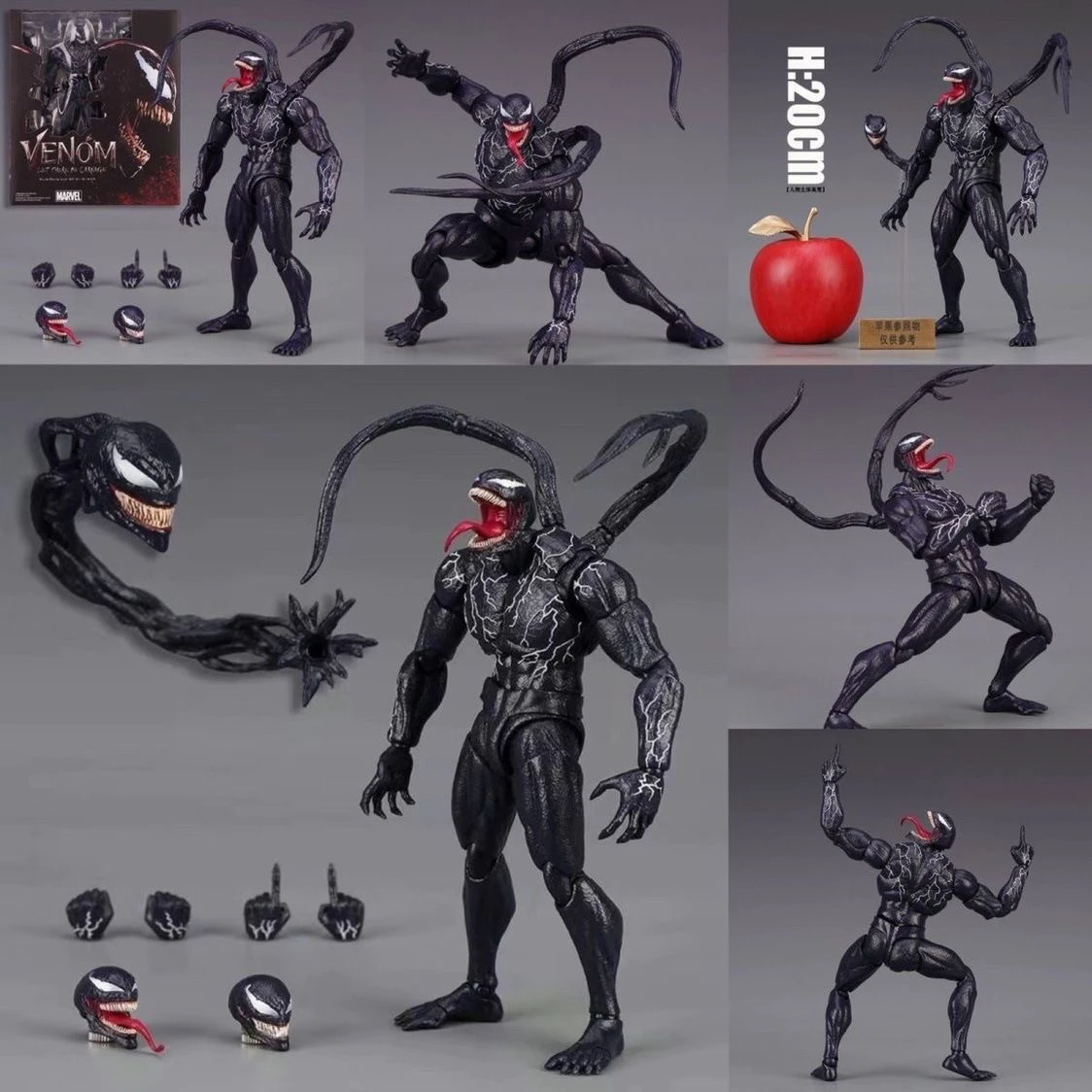 Marvel Enhanced Venom Symbiote Super Spider-Man gelede schurk held figuur model desktop ornament kerst verjaardagscadeau