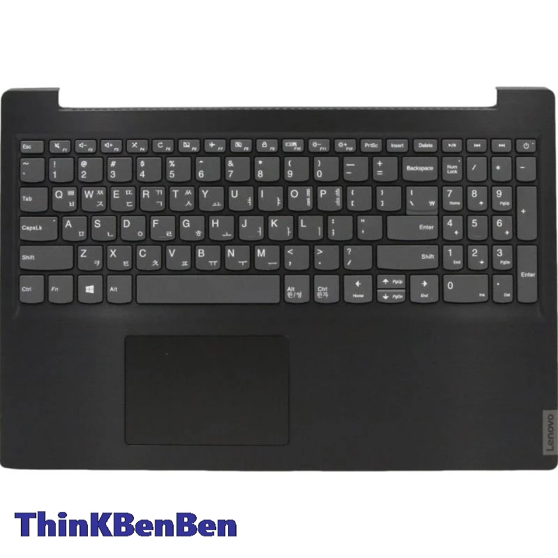 Clavier coréen KR pour Lenovo SBahn V15, coque supérieure, coque repose-l'hypothèse, IKB API, ICanon, SuffL AST, IGM, ADA, IGL, 5CB0W45573, BK IMR