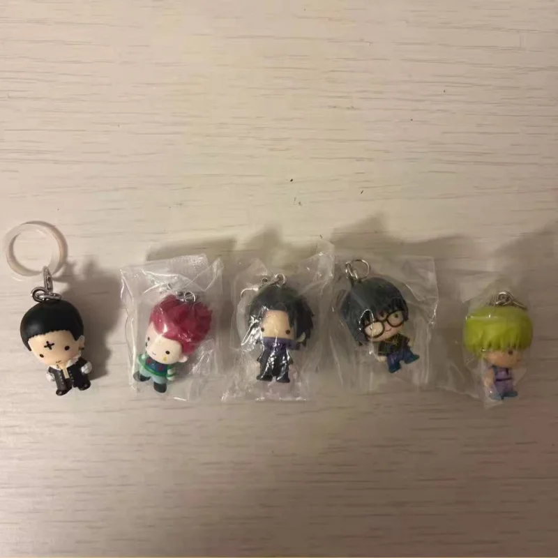 Bandai Hunter X Hunter Phantom Troupe Keychain Chrollo Hisoka Shizuku Gashapon Figure Pendant Anime Collectible Decor Gift Toys view 3