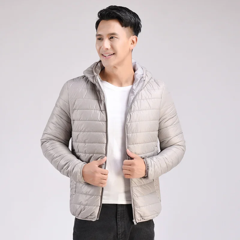 Winter New Men\'s Warm Long Sleeve Cotton-padded Jacket Comfortable and Leisure Slim  Men\'s Coat