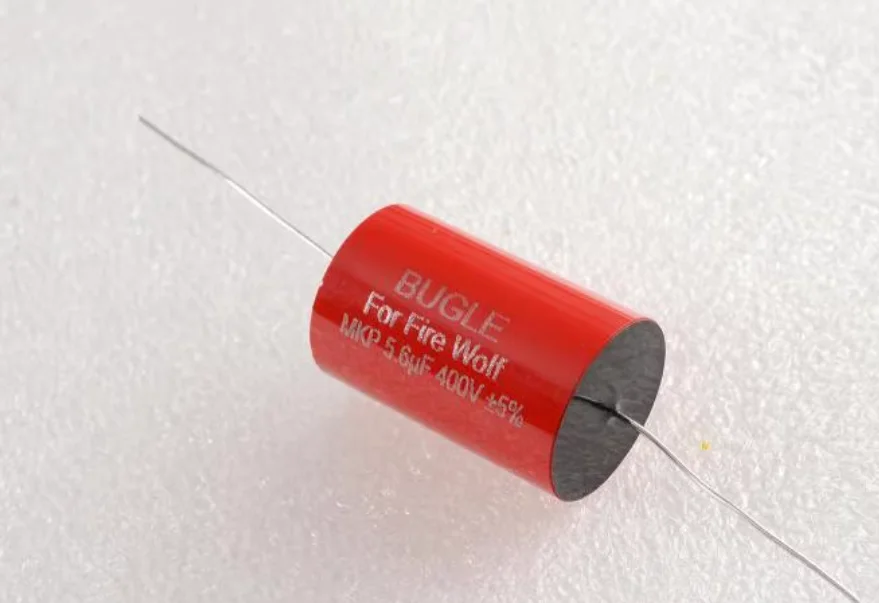 4pcs/lot China BUGLE For Fire Wolf MKP 1.0-68uf 400V Pure copper pins Low ESR 1% speaker divider fever capacitor free shipping