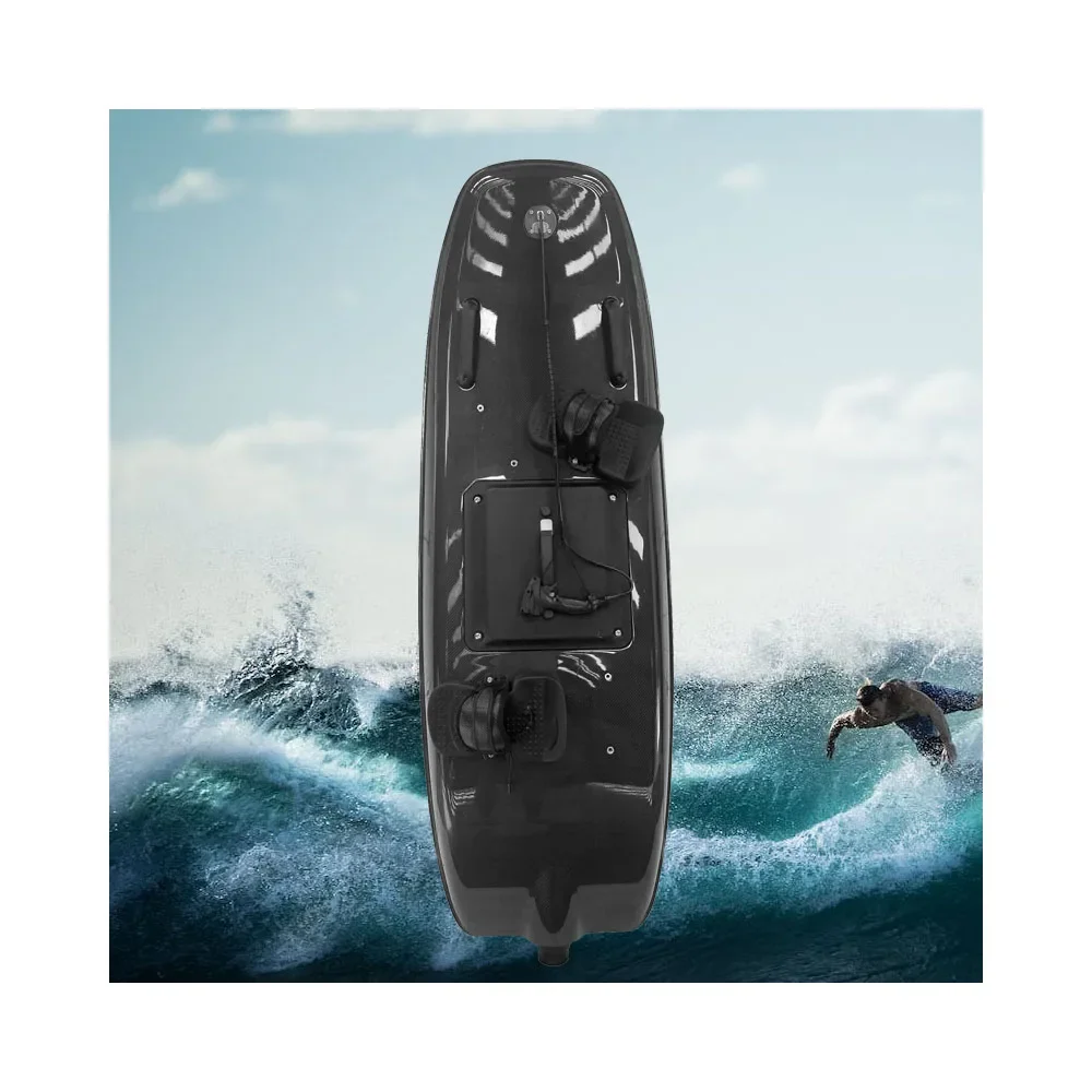 Factory Jet Surfboard Carbon material Electric 55km/h 12KW lithium battery Jet board Racing Surfing board