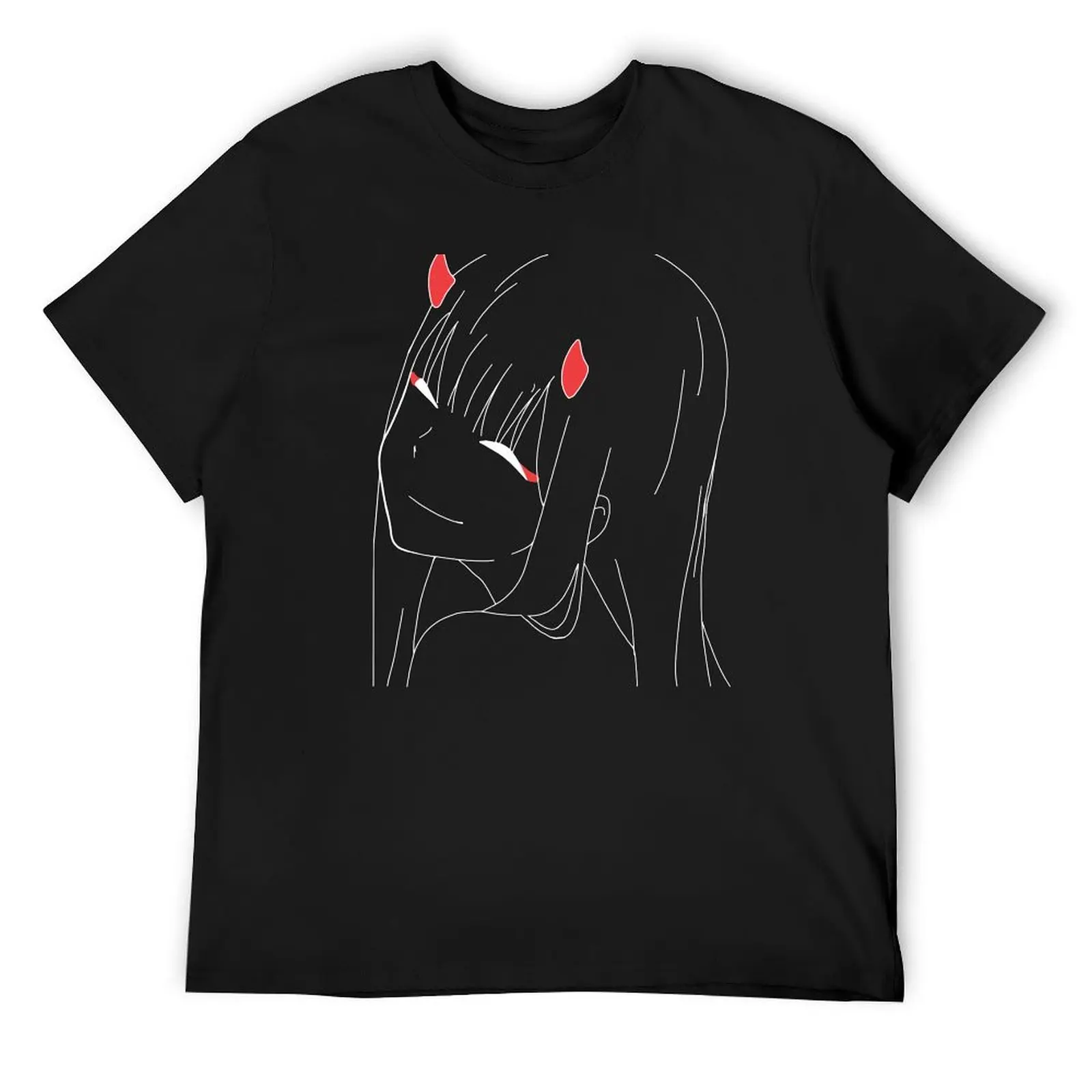 

Zero Two/002 Darling in the Franxx T-Shirt tees animal prinfor boys vintage t shirts shirts men graphic
