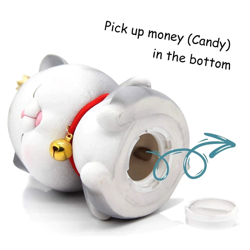 A16R-Cute Cat Decorative Saving Bank,Home Decoration Coin Bank Money Piggy Bank Help Form Right Money Habits