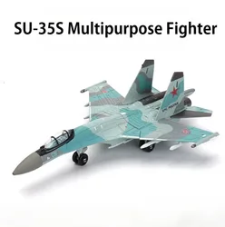 1/100 Russian SU35S Multi-purpose Fighter Glue-free Pre-colored Assembled Model Building Block Toy