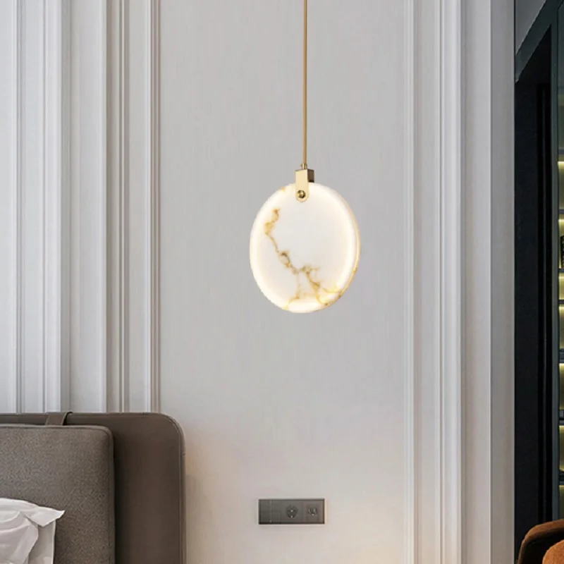 Lampadario lungo nordico Bougeoir Luxury Rattan Kitchen Gold Led lampada a sospensione moderna per la decorazione