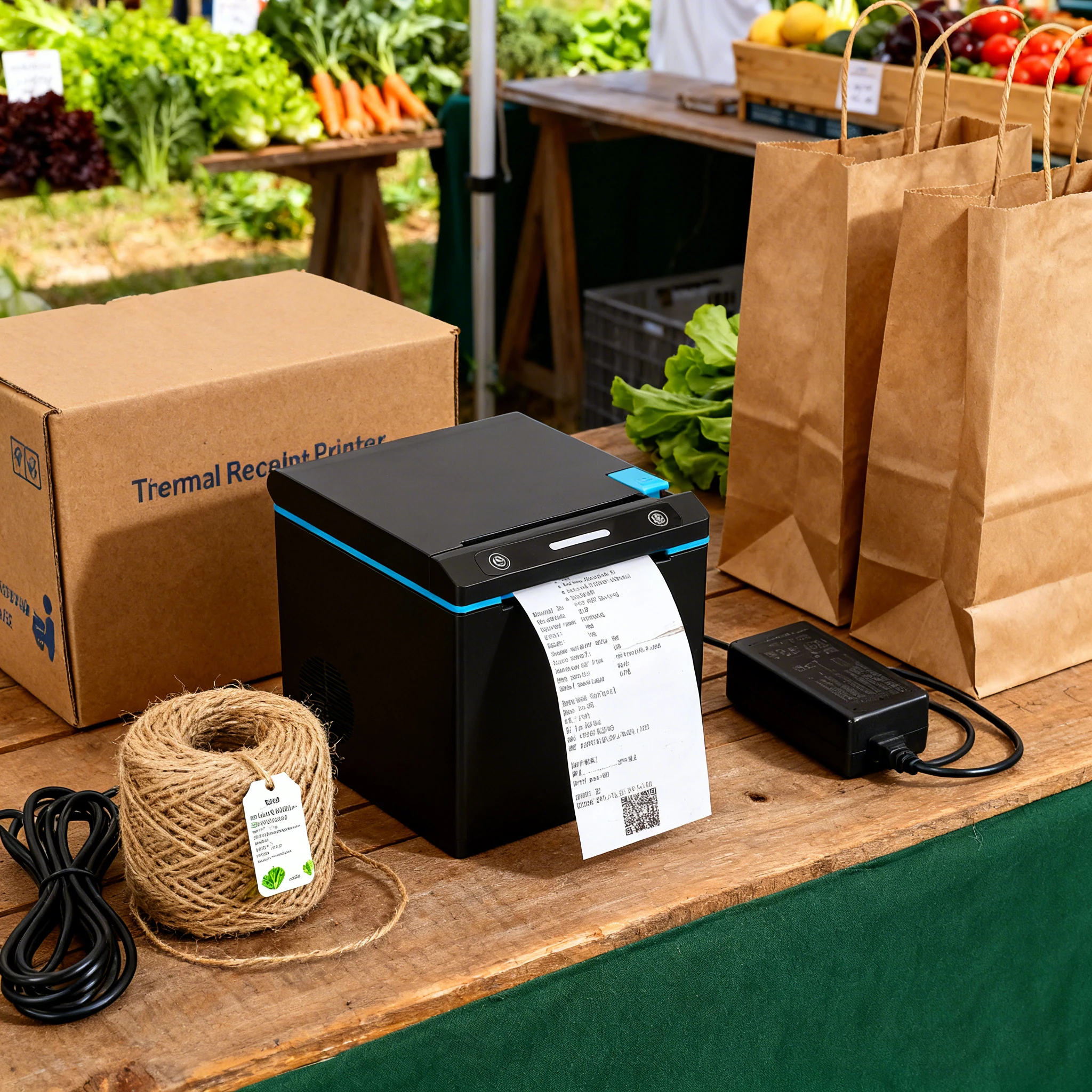 

Smart Printing Terminal - Bluetooth/WIFI/LAN Multi-Connectivity, Compatible with Major Food Delivery Order Systems