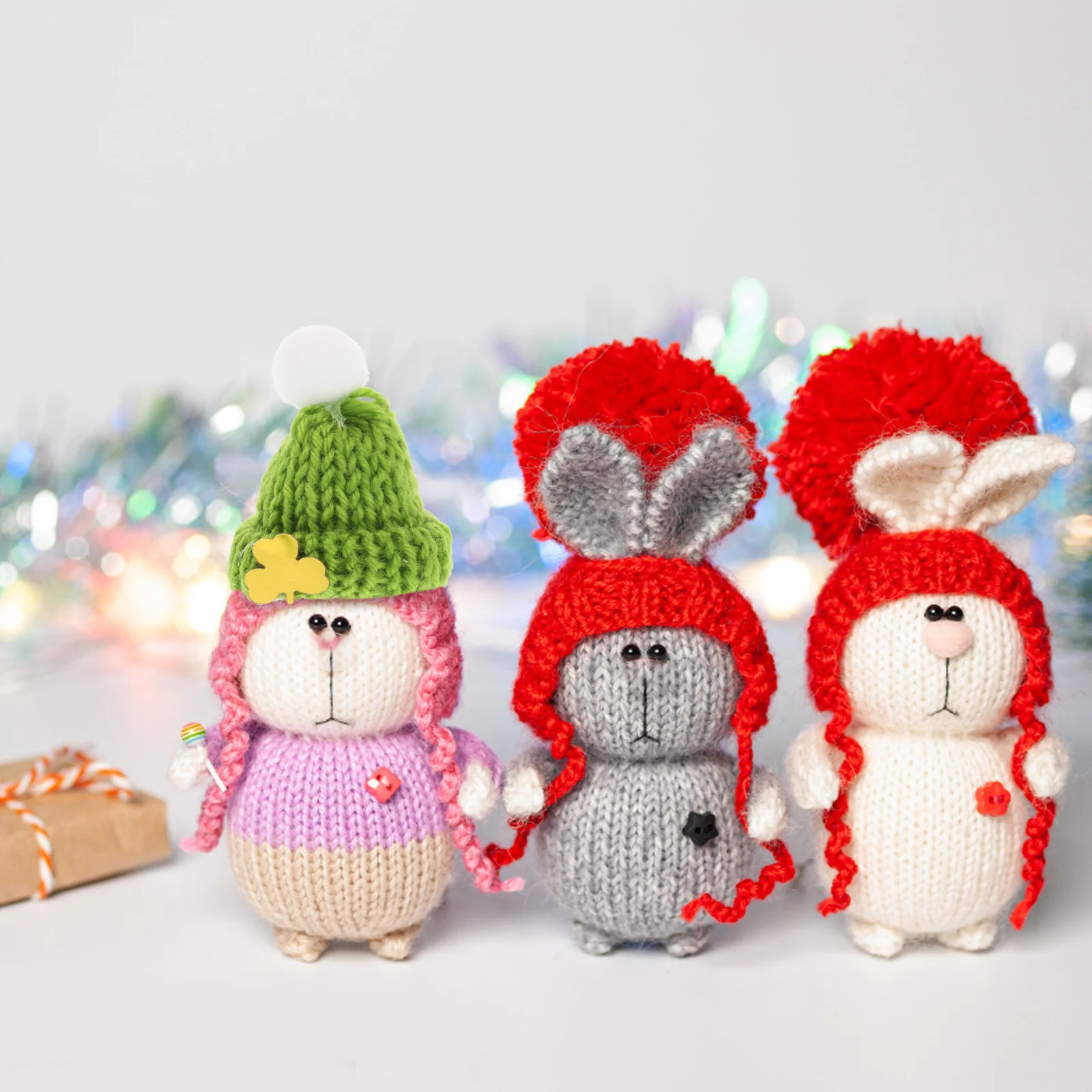 

20 Pcs Mini Duck Hat Irish Hats for Women Costume Hamster Theme Party Christmas Little Santa Cap