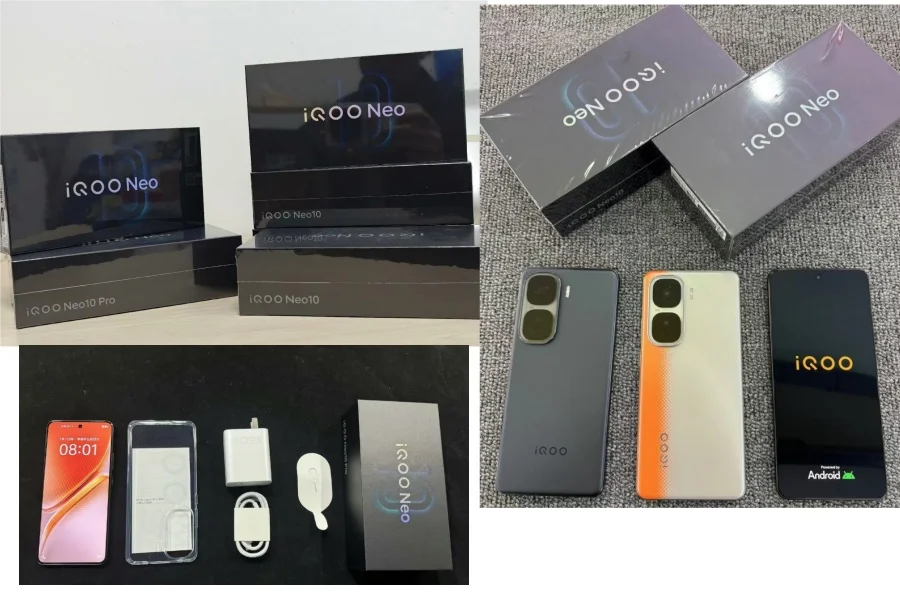Chinese Version VIVO IQOO Neo 10 5G 6.78inch AMOLED Snapdragon 8 Gen 3 6100 Mah 120W Super Charge 144Hz 50MP NFC Unlock