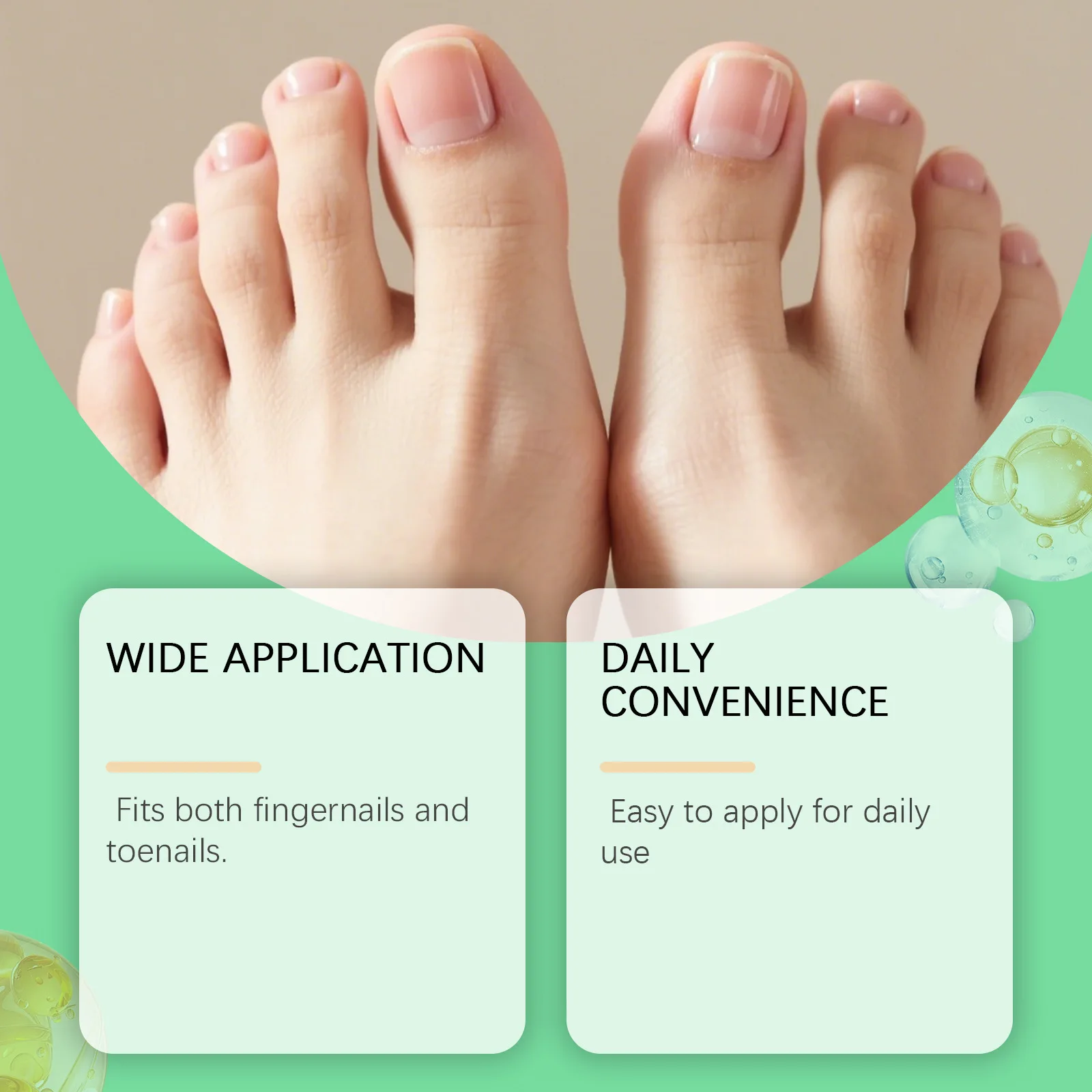 Hyaluronic Acid Nail Hardener Drops Repair Brittle Hands Feet Nails Repair Breakage Boost Nails Growth Nail Strengthening Drops