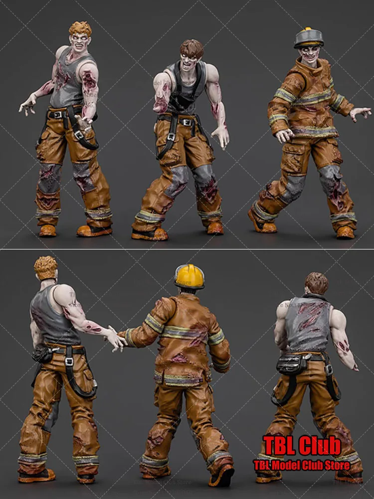 [予約注文] オリジナル JOYTOY 1/25 スケールグッズゾンビフィギュア消防士 7.8 センチメートルアクションフィギュアモデル人形おもちゃ