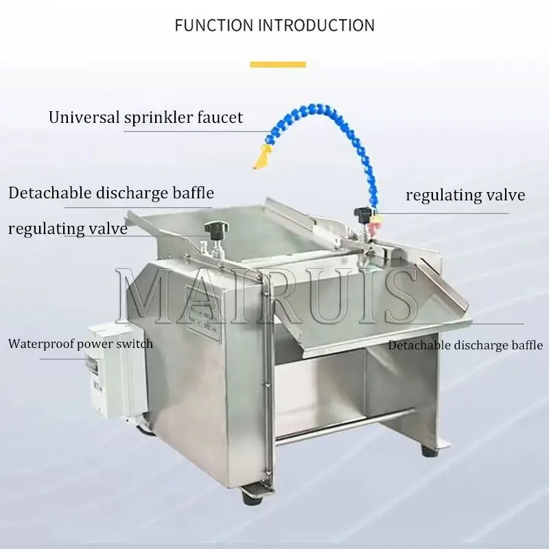 Automatic Industrial Fish Skin Removing Machine Tilapia Peeling Machine Squid Peeler