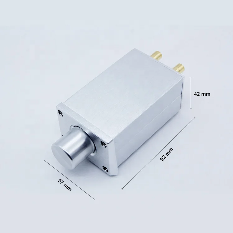 Modern Audio FV3 High Precision Passive Preamplifier Volume Controller Mini Amplificador Aluminium Enclosure HIFi Preamp