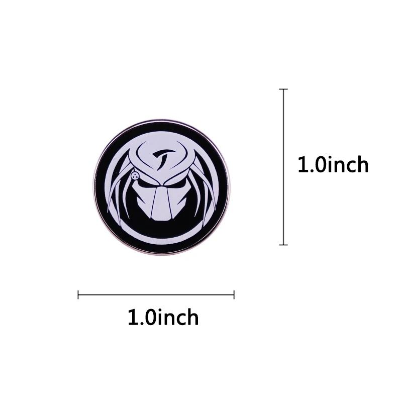 بروش شارة بريداتور دبوس المينا لفيلم الخيال العلمي الكلاسيكي