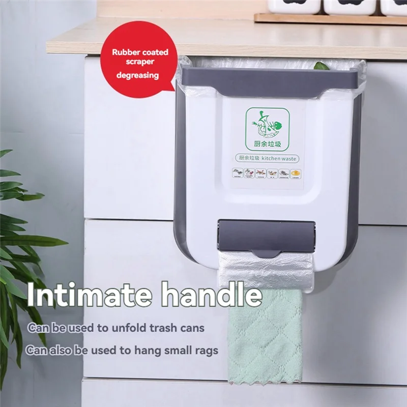 AY03- سلة مهملات قابلة للطي لسيارة التخييم والقافلة والمنزل - سعة كبيرة، مادة متينة، سهلة التنظيف