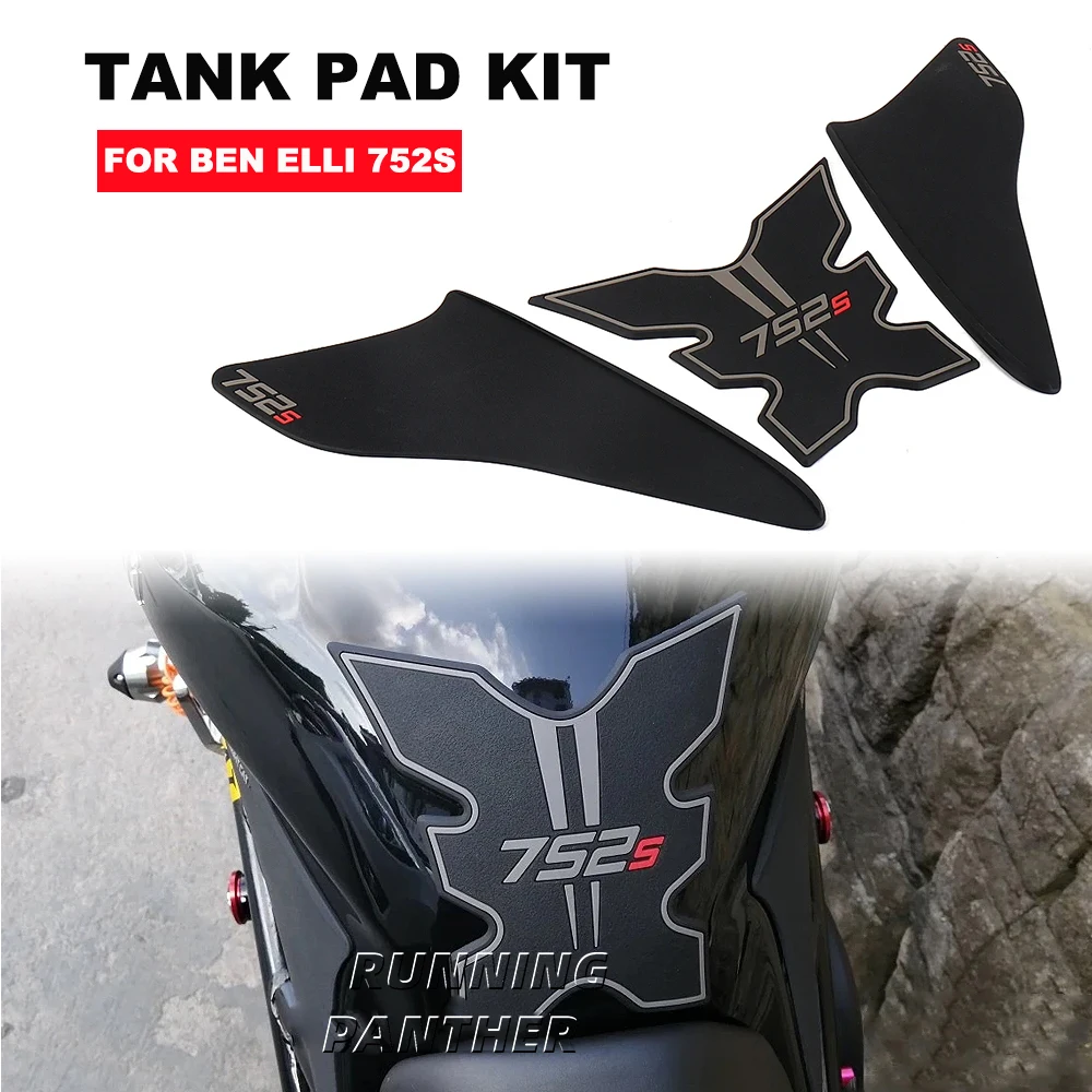 

Motorcycle Accessories Tankpad Anti-slip Tank Pad Sticker Protection Side Traction Pad For Benelli 752S 752s 752 S